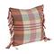 Hello Honey® Highland Hearth Woven Plaid Pillow with Braided Fringe